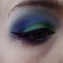 green and blue