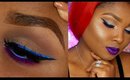 Bold Liner & Bold lips - Full face make up tutorial - Queenii Rozenblad