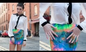 Outfit Of The Day - Tie Dye & Monochrome!