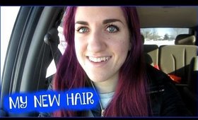 MY NEW HAIR! | {vlogmas day 18}