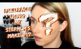 Full Face Using My Stepmums Makeup Challenge! | shivonmakeupbiz