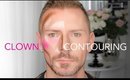 CLOWN CONTOURING MAKEUP TUTORIAL - THE LATEST TREND!
