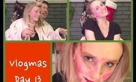 Vlogmas Day 13 ❅ MAKEUP LOOK- NOT MY ARMS CHALLENGE