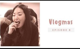 VLOGMAS: Day 8 - Girl Eats Dog Food + Office Christmas Party | misscamco