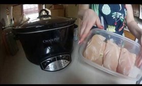 Slow Cooker: Shredded Chicken