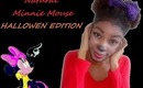 ✄Hair| Halloween Minnie Mouse Tutorial+Makeup!