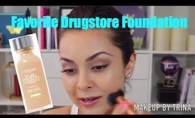 My Favorite Drugstore Foundation | L'oreal True Match