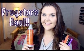 Drugstore Haul!! Wet 'n Wild, Elf, Nyx and MORE!!