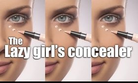 THE LAZY GIRLS GUIDE TO CONCEALER!