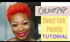TUTORIAL: ColourPop Sweet Talk Palette
