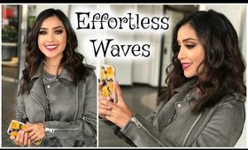 How I Style My Mid-Length Hair|| Effortless Waves