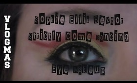 Vlogmas 11 - Sophie Ellis Bextor Strictly Come Dancing Inspired Eyes - GRWM