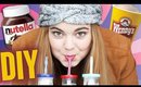 DIY Nutella Wendy's Frosty Shake! How to Make a Nutella Shake! Easy and Yummy! - Chelsea Crockett