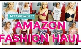 Curvy/Thick Girl Affordable Amazon Fashion Haul and Try-On