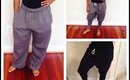 DIY | Harem Sweatpants Tutorial