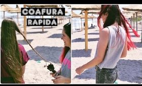 Tutorial: coafură rapidă în călătorii | The Pretty Blossoms