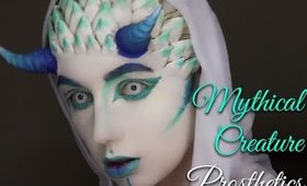Mythical Creature Make Up Tutorial-Part One: The Prosthetics 31 Days Of Halloween