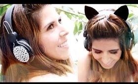 DECORA TUS AUDIFONOS O AURICULARES por Lau