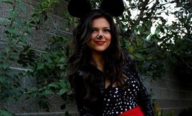 Minnie Mouse DIY Halloween Costume!