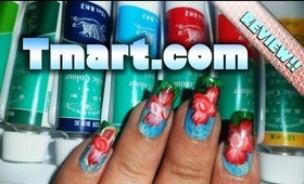 Tmart.com 12pcs Winsor Newton Nail Art Colorful Pigment for 3D Use Review
