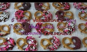 ♥ 5 Easy Valentine's Day Treats that will make a Yummy Present! ♥