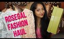 FASHION HAUL + TRY ON Rosegal | Shoes & Clothes | Stacey Castanha