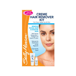 Sally Hansen Creme Hair Remover Kit For Face, Upper Lip & Chin