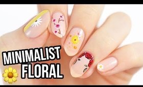 5 Minimalist Floral Nail Art Designs For SPRING! 🌼