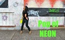 I'm back!! - Pop of NEON OOTD