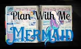 Plan With Me: Mermaids FT Glam Planner