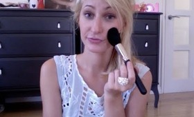 How to get glowly skin! & new brush holder!