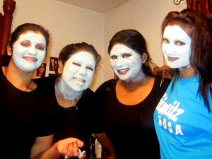 Things women have to do... lol

(Mom, sister, cousin, & me)
