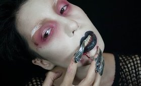 Glam Ghoul/Vampire Makeup Tutorial - Halloween 2016
