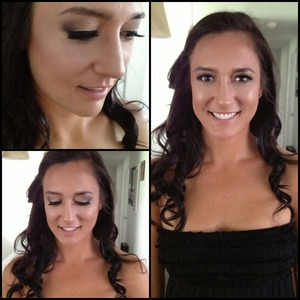 A client I did for a boudoir makeup shoot :) 