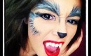 Werewolf/Shewolf make-up tutorial perfect for Halloween