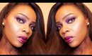 Makeup Tutorial: Purple Rain | Aymonegirl