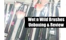 適合新手便宜好用的 Wet n Wild 刷具開箱 (全部低於NT$200)｜Wet n Wild Brushes Unboxing & Review｜Nabibuzz娜比