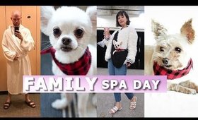 FAMILY SPA DAY | VLOGMAS 2018 | VLOG #31