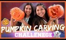 PUMPKIN CARVING CHALLENGE!