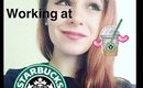 My first day working at STARBUCKS!!||vlog||