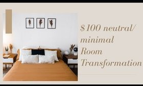 $100 ROOM TRANSFORMATION!