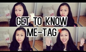 Get To Know Me-tag « Favorites, Future etc! »