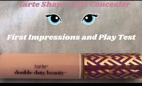 tarte Shape Tape Concealer First Impressions and Play Test