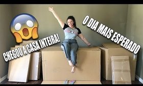 OS MÓVEIS DA CASA NOVA CHEGARAM TUDO E EU TO SURTAAANDO! 🔥 | DUDA FERNANDES