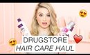 Drug Store Hair Care Haul  |  Milk + Blush Hair Extensions