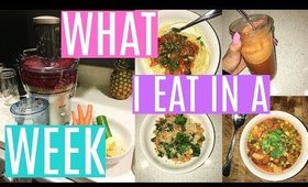 What I Eat In A Week | Highly Plant Based | Meal Ideas