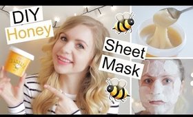 DIY Sunday - Honey Sheet Mask