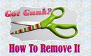 Got Gunk? | Remove Gunk Off Scissors!  | PrettyThingsRock