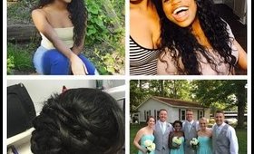 My Birthday and Wedding Hair!