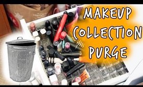 Makeup Collection Purge / De-Stash | OliviaMakeupChannel